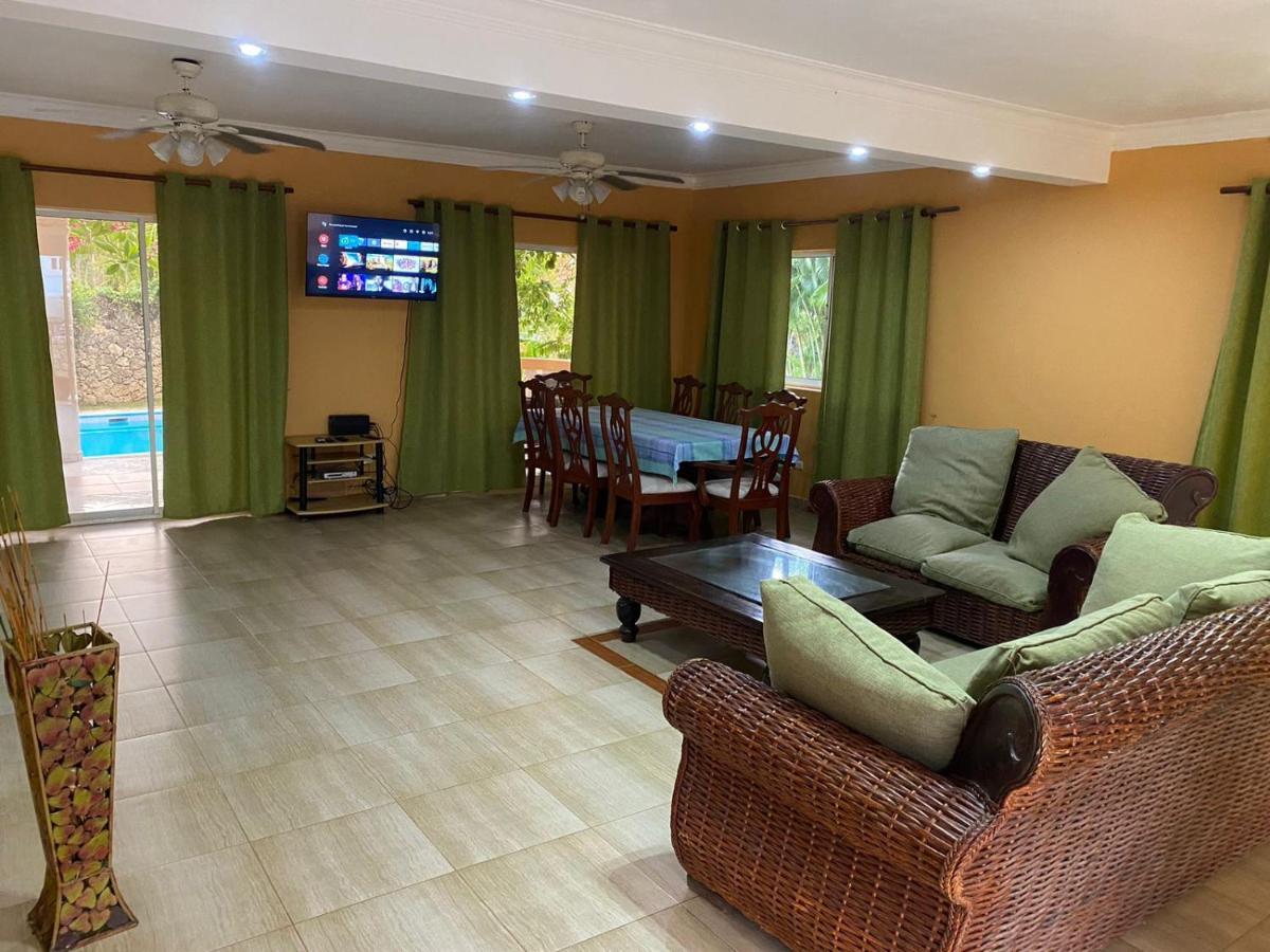 4 Bedroom Villa, Security, Private Pool, Ocean View Sosúa 외부 사진